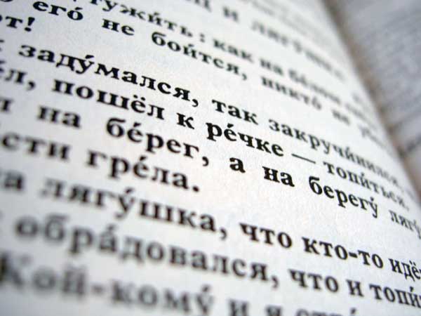 Пробный экзамен на знание русского языка
